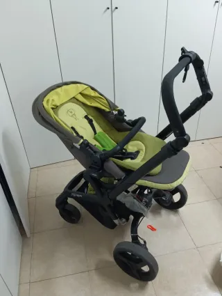 Silla coche con base koos I-size mas Carrito Jané
