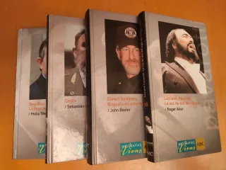 Lote 17 Libros Biografías Vivas ABC