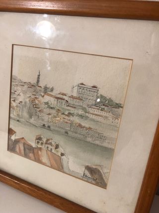 Pintura de Gaia assinada