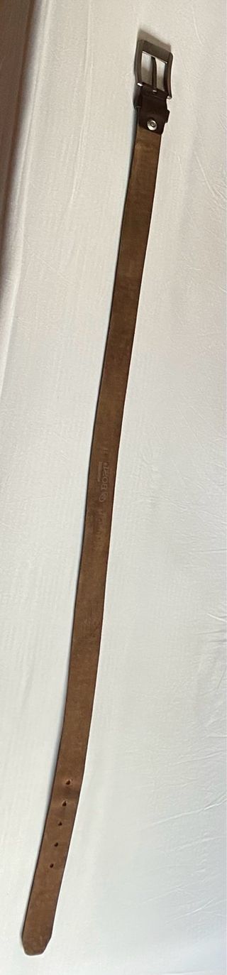 Cinturón Bosi Marrón Hebilla Metálica