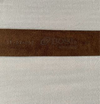 Cinturón Bosi Marrón Hebilla Metálica