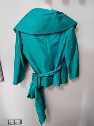 Vestido fiesta y chaqueta talla 44