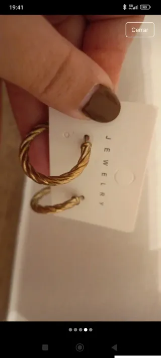 Pack de aros dorados