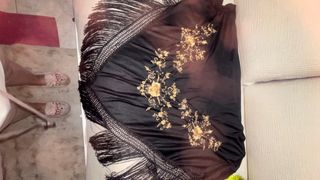 Mantoncillo Flamenco Bordado Flores