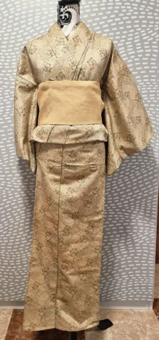 Kimono de lana Komon Momiji Talla Única