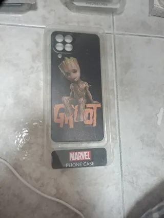 Funda móvil samsung M53 5G Groot Marvel