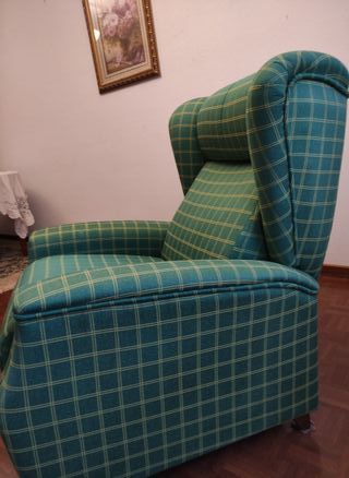 Divano Letto Estensibile Relax Verde/Oro