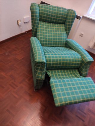 Divano Letto Estensibile Relax Verde/Oro