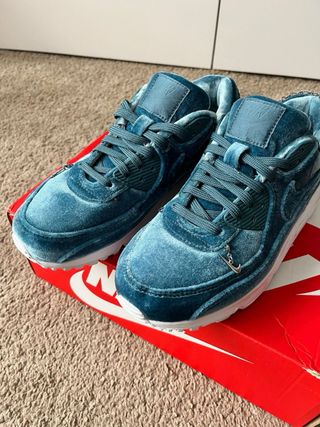 Nike Air Max 90 Azul Terciopelo Edición limitada