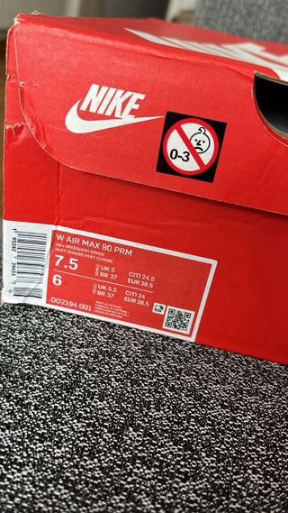 Nike Air Max 90 Azul Terciopelo Edición limitada