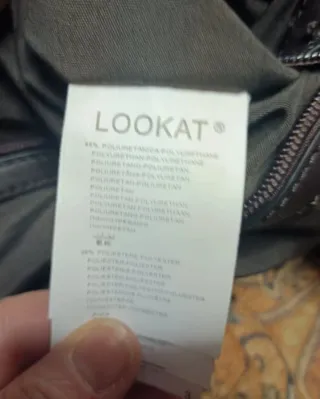 Borsa in velluto con fantasia