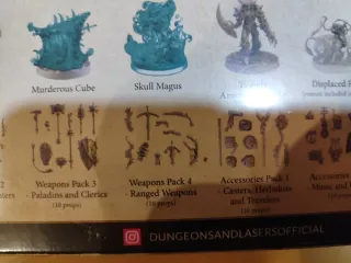 Miniaturas, armas y accesorios para miniaturas rol