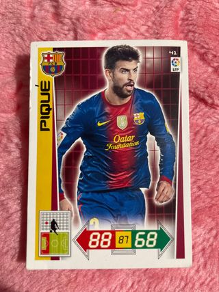 Cromo Gerard Piqué FC Barcelona 41 LFP