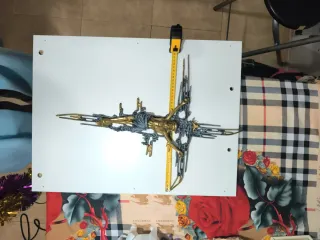 Crucifijo artístico VINTAGE PREMIUM metal fundido