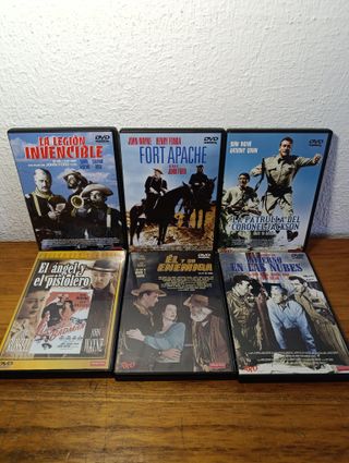 Pack John Wayne 6 Clásicos DVD