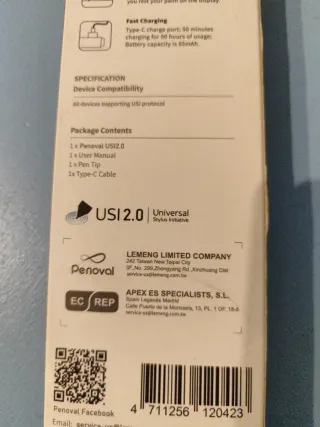 Lápiz Óptico Penoval USI 2.0