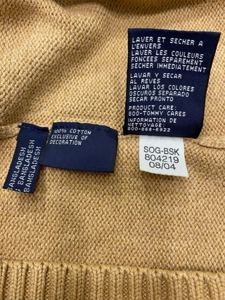 Jersey Tommy Hilfiger Marrón