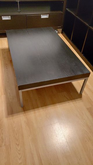 Mesa de centro madera y metal