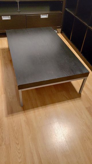 Mesa de centro madera y metal