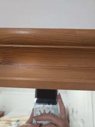 Espejo de madera vestidor