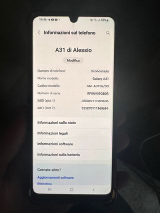 Samsung Galaxy A31