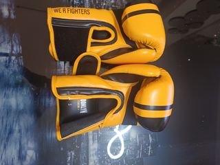 Guantes Boxeo Brooklyn Amarillo Talla S 10 Oz