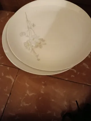 Offerton !! Vajilla Bidasoa Porcelana Blanca con m