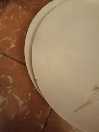 Offerton !! Vajilla Bidasoa Porcelana Blanca con m