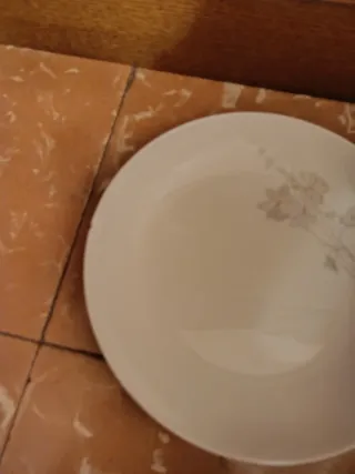 Offerton !! Vajilla Bidasoa Porcelana Blanca con m