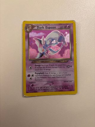Dark Espeon 4/105 Carta Pokémon holo