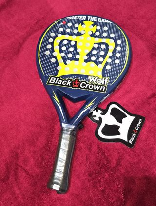 Pala de pádel Black Crown Wolf