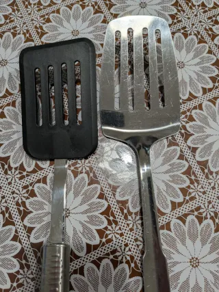 Set Utensili Cucina Spatola Pinza