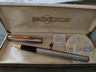 Pluma Inoxcrom Años 70