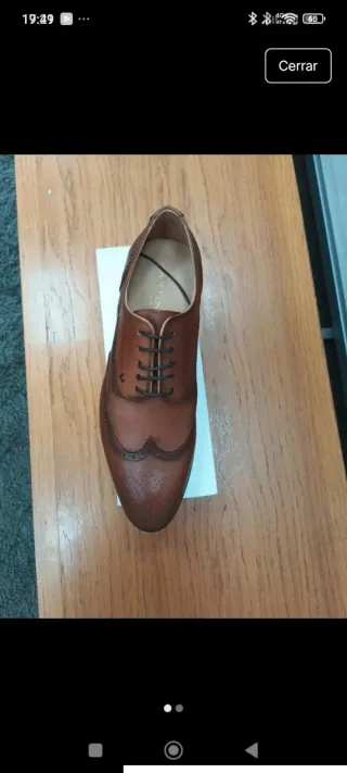 Zapatos de vestir hombre marrones
