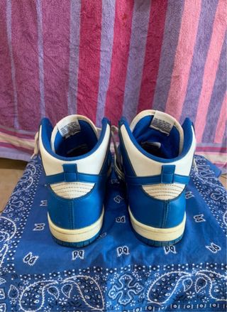 Nike SB Dunk High Pro ISO Kentucky Blu/Bianco
