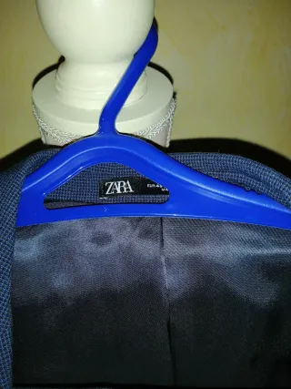 Traje Azul Zara Talla M