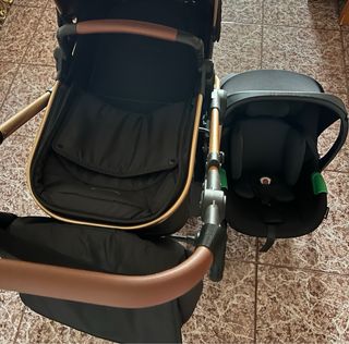 Carro de bebé y silla coche