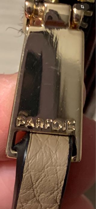 Monedero y tarjetero Parfois cebra/granate