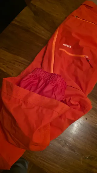 Pantalones Snow/Esquí Wedze Color Coral Talla M/38