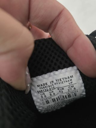 Nike Presto negras y grises