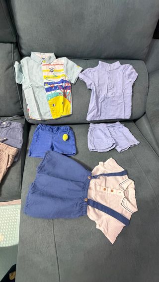 Lote Ropa Bebé Verano 12-18 Meses Niño