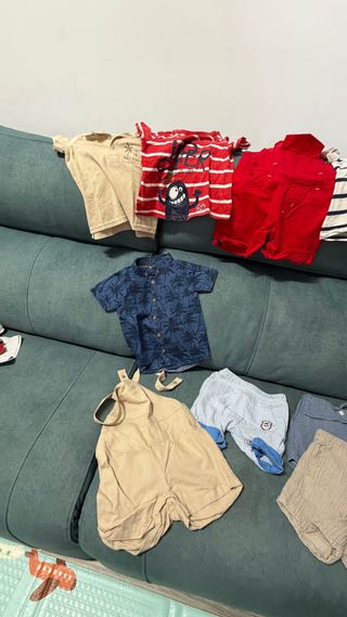 Lote Ropa Bebé Verano 12-18 Meses Niño