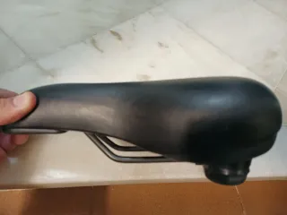 Sillín Bicicleta Paseo Negro