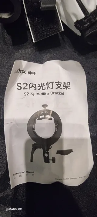 Suporte Flash L Godox Speedlight