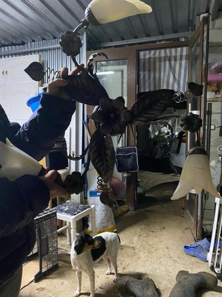 Juego de lámparas las de mesita de