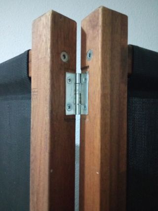 Biombo seperador de interior u exterior madera mac