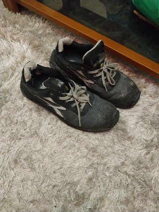 Zapatos de seguridad U-Power negros/grises