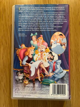 VHS El Rey León y La Cenicienta y más DVD’s