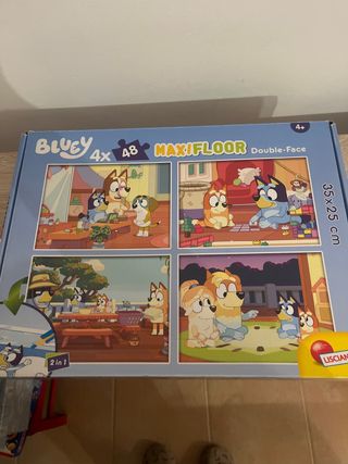 Puzzle Bluey MaxiFloor 4x48 Piezas