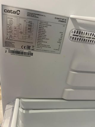 Nevera panelable - Frigorífico blanco panelable